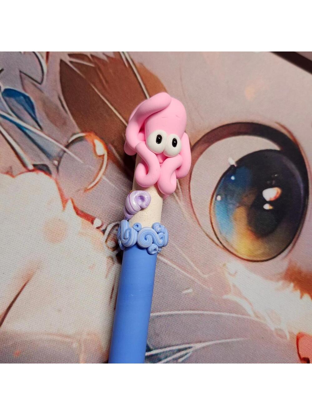 Handmade Octopus Diamond Painting Pen Cute Kawaii